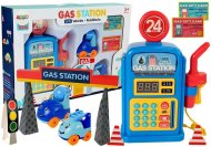 Lean Toys Čerpacia stanica s autami svetlami a zvukom - cena, porovnanie