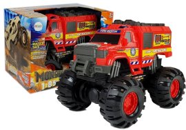Lean Toys Hasičské auto Monster Truck
