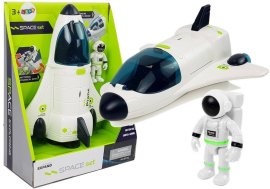 Lean Toys Vesmírna raketa s astronautom