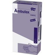 Ambulex Vinyl rukavice nepúdrované L 100 ks - cena, porovnanie