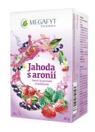 Megafyt Jahoda s aróniou 20x2g - cena, porovnanie