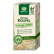 Topnatur Ovsený kúpeľ s olejom z konope 6x30g - cena, porovnanie