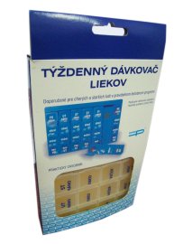 Obzor Dávkovač liekov typ 03 týždenný 1ks