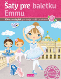 Šaty pre baletku EMMU - Kniha samolepiek