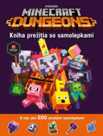 Minecraft Dungeons: Kniha prežitia so samolepkami