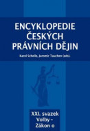 Encyklopedie českých právních dějin, XXI. svazek Volby - Zákon o - cena, porovnanie