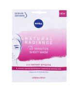 Nivea Natural Radiance 10 Minutes Sheet Mask - cena, porovnanie