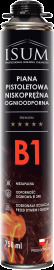 Isum Protipožiarna pena B1 750ml