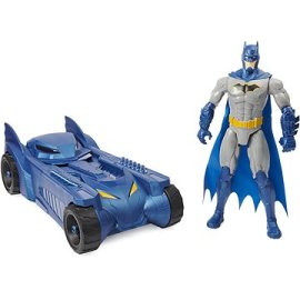 Spinmaster Batman Batmobile s figúrkou 30cm