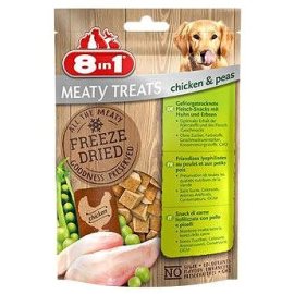 8in1 Dog Freeze Dried Chicken/Peas 50g