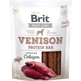 Brit Jerky Venison Protein Bar 200g