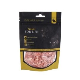 Fitmin FFL dog & cat treat rabbit mini rings 70g