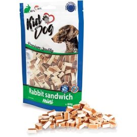 KidDog Mini králičí sendvič 80g