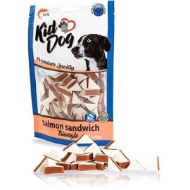 KidDog Lososové sendvičové trojuholníčky 80g