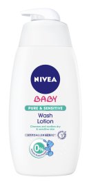 Nivea Baby Pure & Sensitive Wash Lotion 500ml
