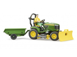 Bruder 62104 BWORLD Záhradný traktor John Deere X949