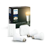 Philips Hue White Ambiance 8.5W E27 Starter kit - cena, porovnanie