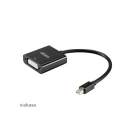 Akasa Mini DisplayPort na DVI passive 20cm