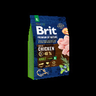 Brit Premium by Nature Adult XL 3kg - cena, porovnanie