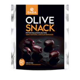 Gaea Olivový snack - čierne olivy Kalamata 65g