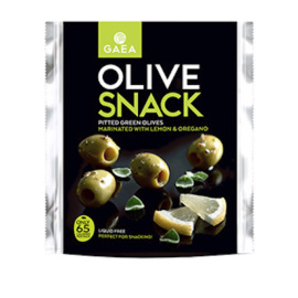 Gaea Olivový snack s citrónom a oreganom 65g