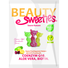 Beauty Sweeties Ovocné želé mačičky 125g