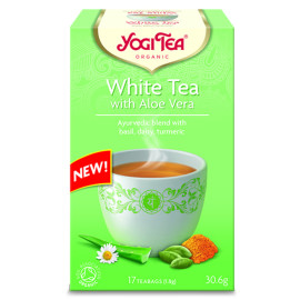 Yogi Tea WHITE TEA WITH ALOE VERA 17x1,8g