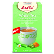 Yogi Tea WHITE TEA WITH ALOE VERA 17x1,8g - cena, porovnanie