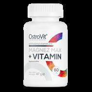 Ostrovit Magnez MAX + Vitamin 60tbl - cena, porovnanie