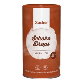 Xucker Whole milk chocolate drops 750g
