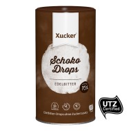 Xucker Chocolate Drops tmavá čokoláda 750g