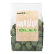 Country Life Arašidy s príchuťou wasabi 100g - cena, porovnanie