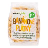 Country Life Banánovej plátky BIO 100g - cena, porovnanie