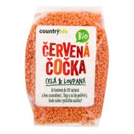 Country Life Šošovica červená celá lúpaná 500g - cena, porovnanie