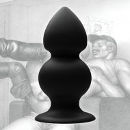 Tom Of Finland Weighted Silicone Anal Plug-Black - cena, porovnanie