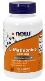 Now Foods L-Methionine 100 mg 100tbl