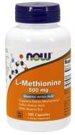 Now Foods L-Methionine 100 mg 100tbl - cena, porovnanie