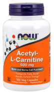 Now Foods Acetyl-L-Carnitine 100tbl - cena, porovnanie