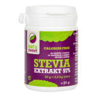 Natusweet Stevia čistý extrakt 97% 20g - cena, porovnanie