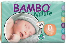 Bambo Nature 0 Premature 1-3kg 24ks