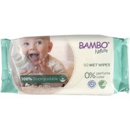 Bambo Nature Biodegradabilné vlhčené obrúsky 50ks - cena, porovnanie