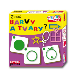 Efko Pexetrio Kids Znáš barvy a tvary?