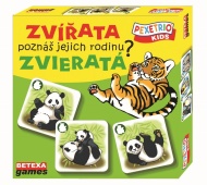 Betexa Pexetrio Zvieratá - Poznáš ich rodinu? - cena, porovnanie