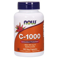 Now Foods Vitamin C 1000mg 100tbl - cena, porovnanie