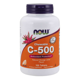 Now Foods Vitamin C 500mg 100tbl