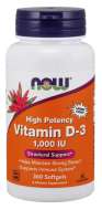 Now Foods Vitamín D3 1000 IU 360tbl - cena, porovnanie