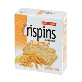 Extrudo Chlebíček viaczrnný špaldový Crispins 100g