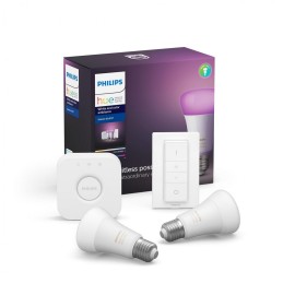 Philips Hue White and Color ambiance 9 W E27 2 set