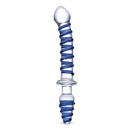 Gläs Mr. Swirly Double Ended Glass Dildo & Butt Plug - cena, porovnanie