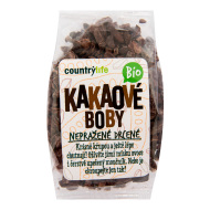 Country Life Drvené nepražené kakaové bôby Bio 100g - cena, porovnanie